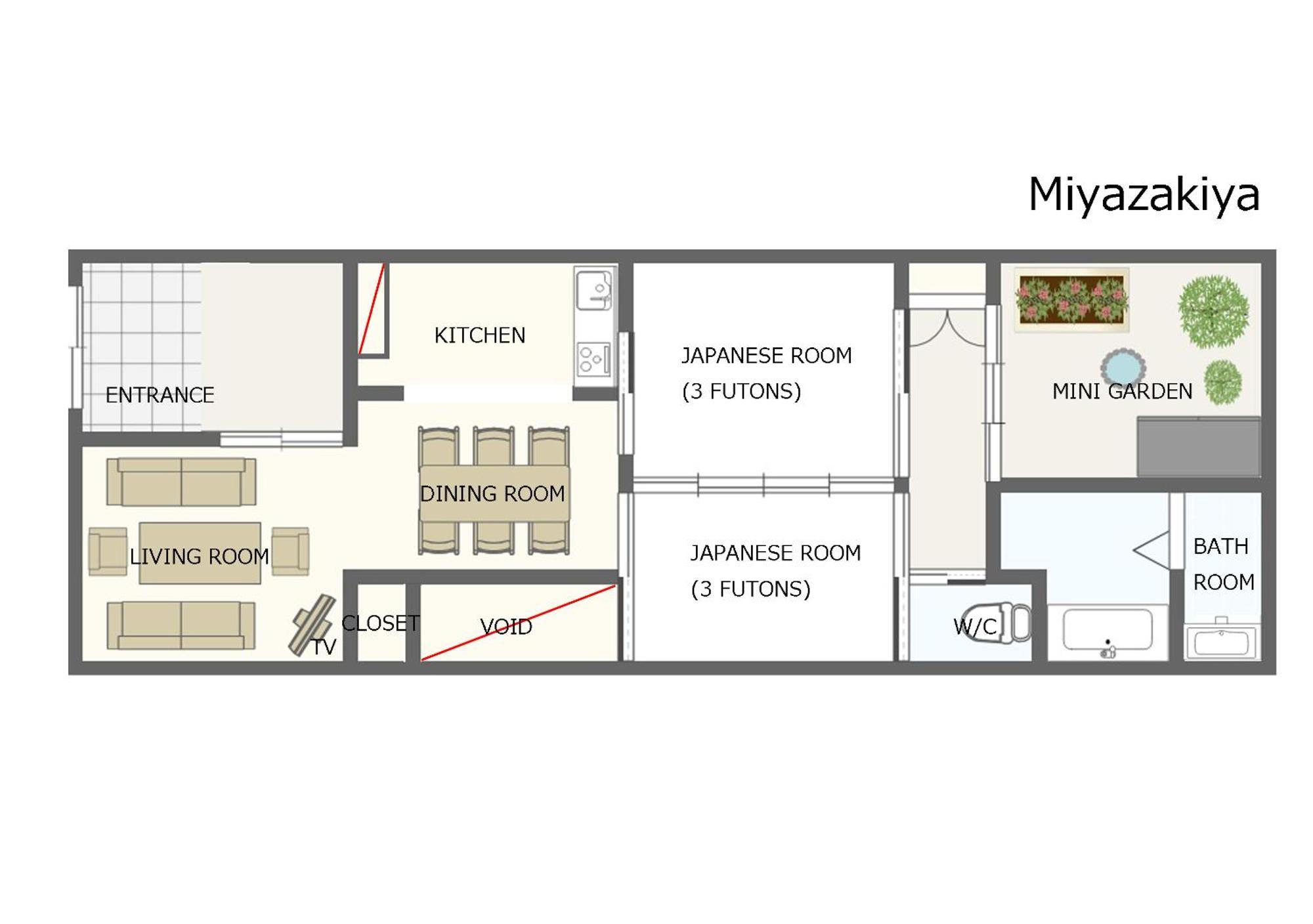 Vila Miyazakiya Kjóto Exteriér fotografie